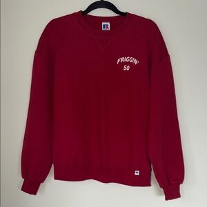 Vintage Russel Athletic Friggin 50 Crewneck Sweatshirt